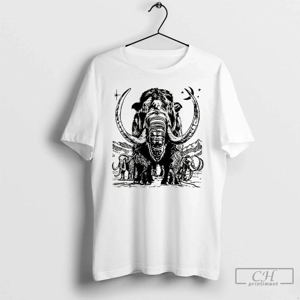 Classic Prehistoric Mammoth Ice Age - Adult & Kids T-Shirts, Sweatshirts & Hoodies apparel design preview 1