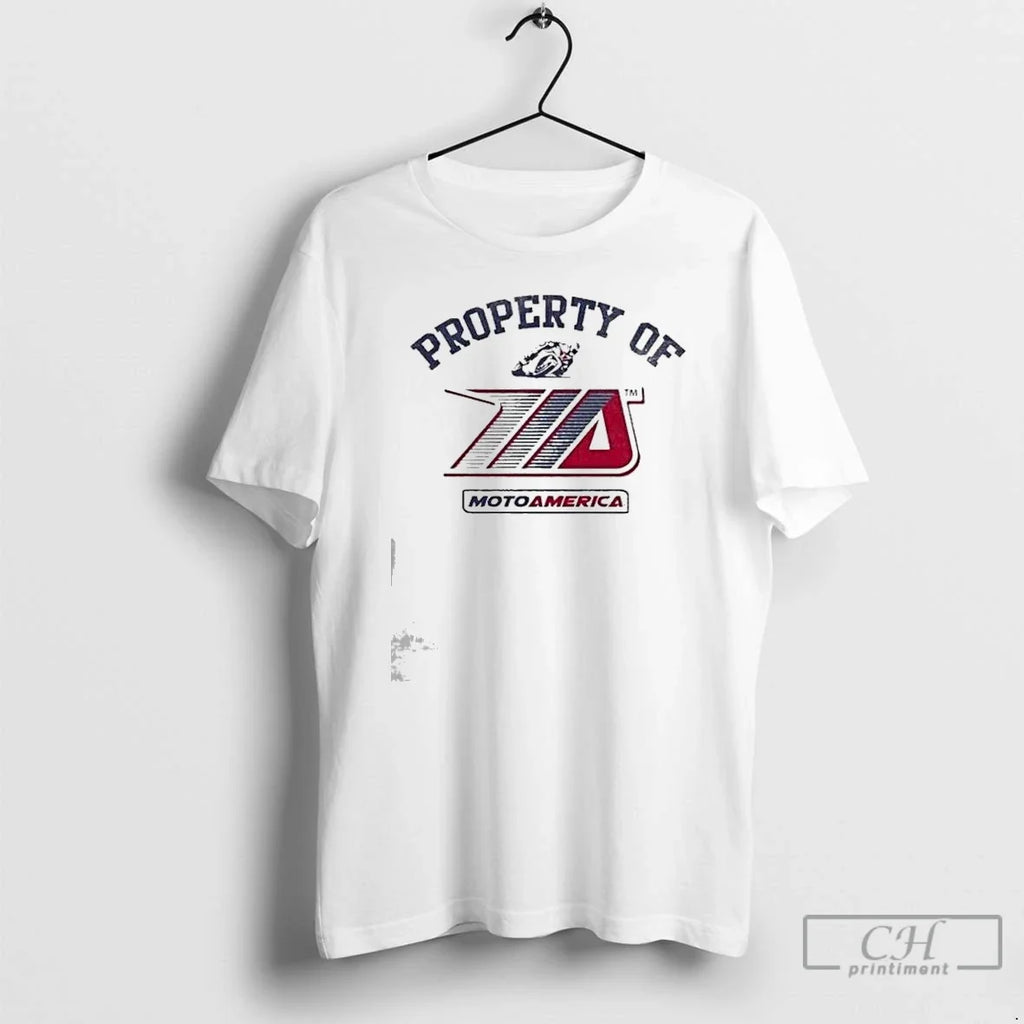 Classic Property Of Motoamerica - Adult & Kids T-Shirts, Sweatshirts & Hoodies apparel design preview 1