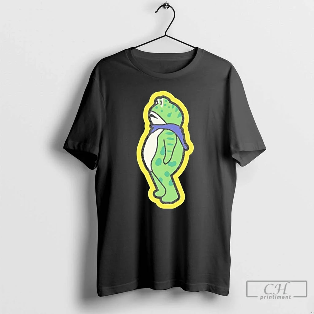 Classic Protest Frog Sticker - Adult & Kids T-Shirts, Sweatshirts & Hoodies apparel design preview 1
