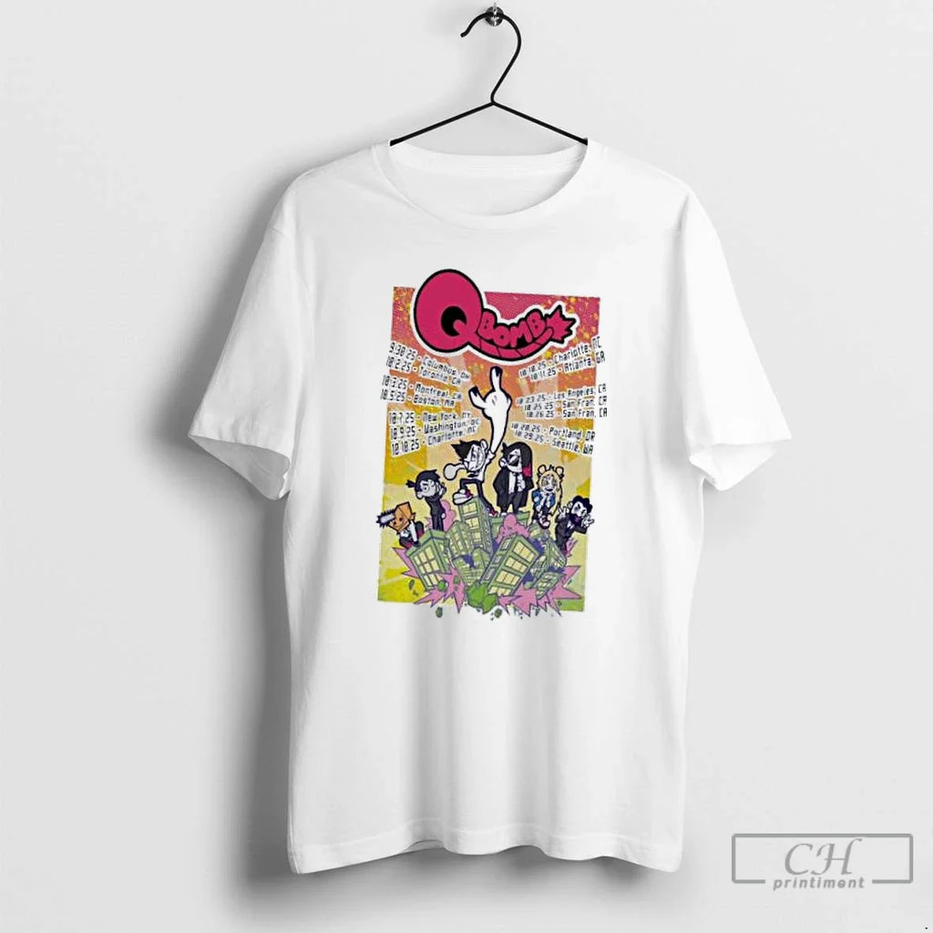 Classic Qbomb Tour 2025 - Adult & Kids T-Shirts, Sweatshirts & Hoodies apparel design preview 1