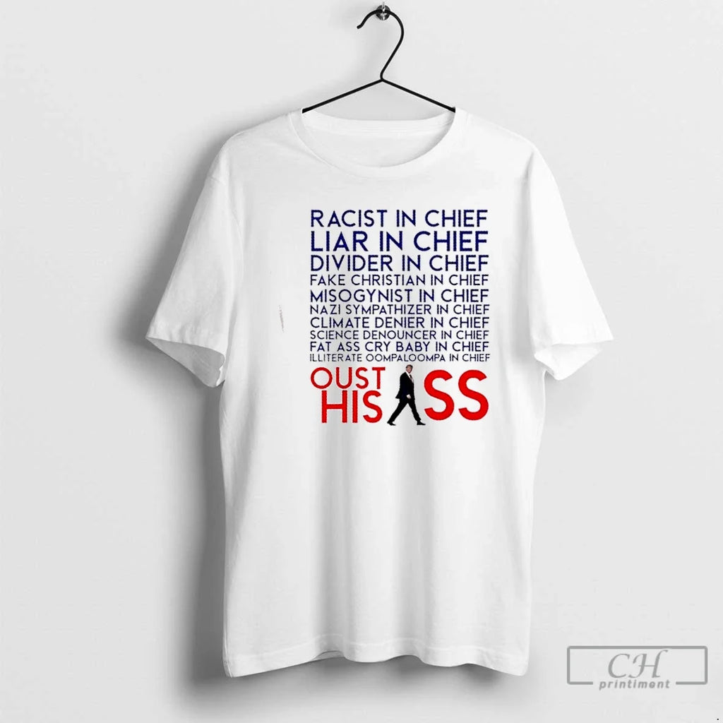 Classic Racist And Liar In Chief President Donald - Adult & Kids T-Shirts, Sweatshirts & Hoodies apparel design preview 1