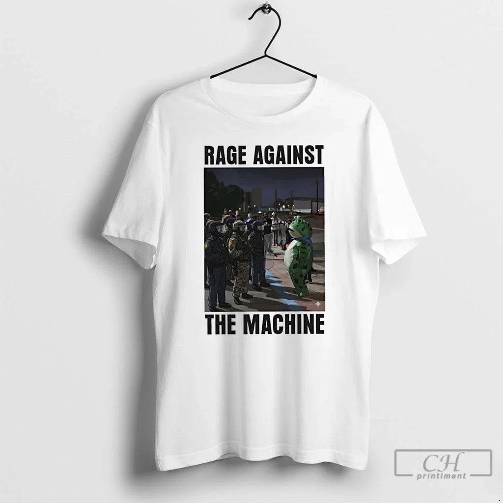 Classic Rage Against Machine Frog Anti Ice - Adult & Kids T-Shirts, Sweatshirts & Hoodies apparel design preview 1