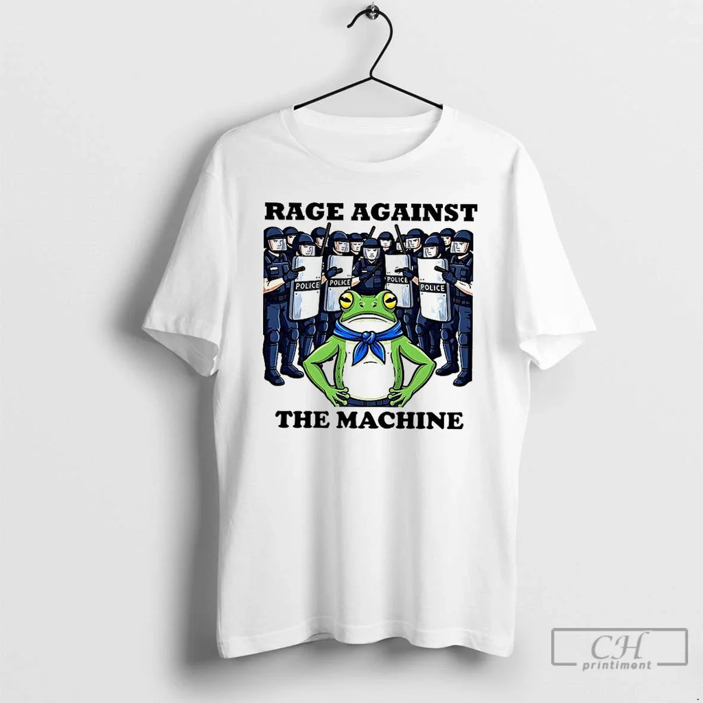 Classic Rage Against The Machine Frog - Adult & Kids T-Shirts, Sweatshirts & Hoodies apparel design preview 1