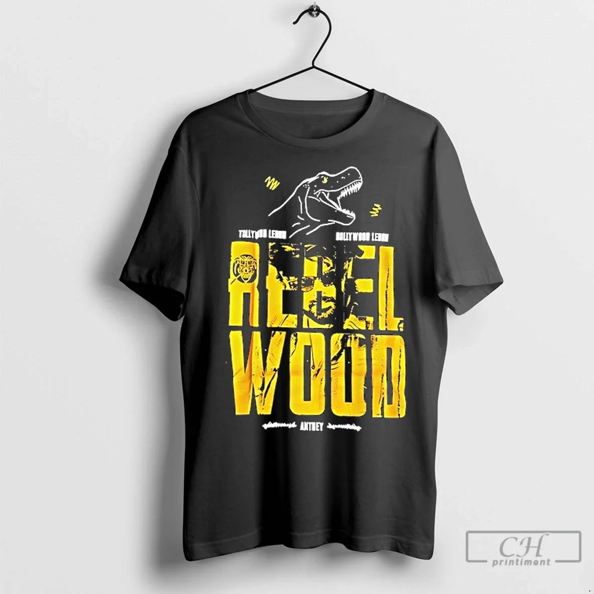 Classic Rebel Wood Tollywood Ledhu Bollywood Anthey - Adult & Kids T-Shirts, Sweatshirts & Hoodies apparel design preview 1