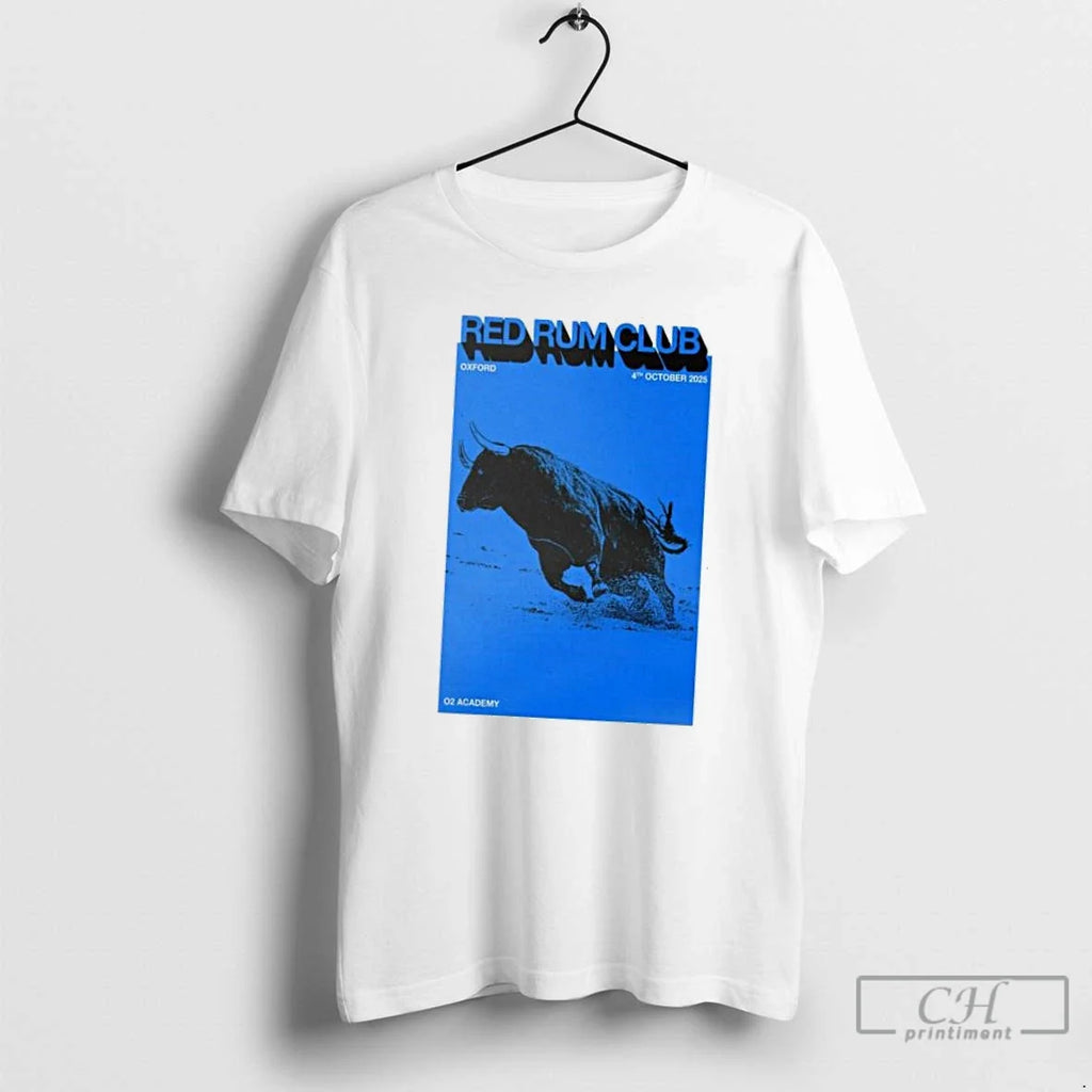 Classic Red Rum Club Tour Oxford Uk 10 04 2025 - Adult & Kids T-Shirts, Sweatshirts & Hoodies apparel design preview 1