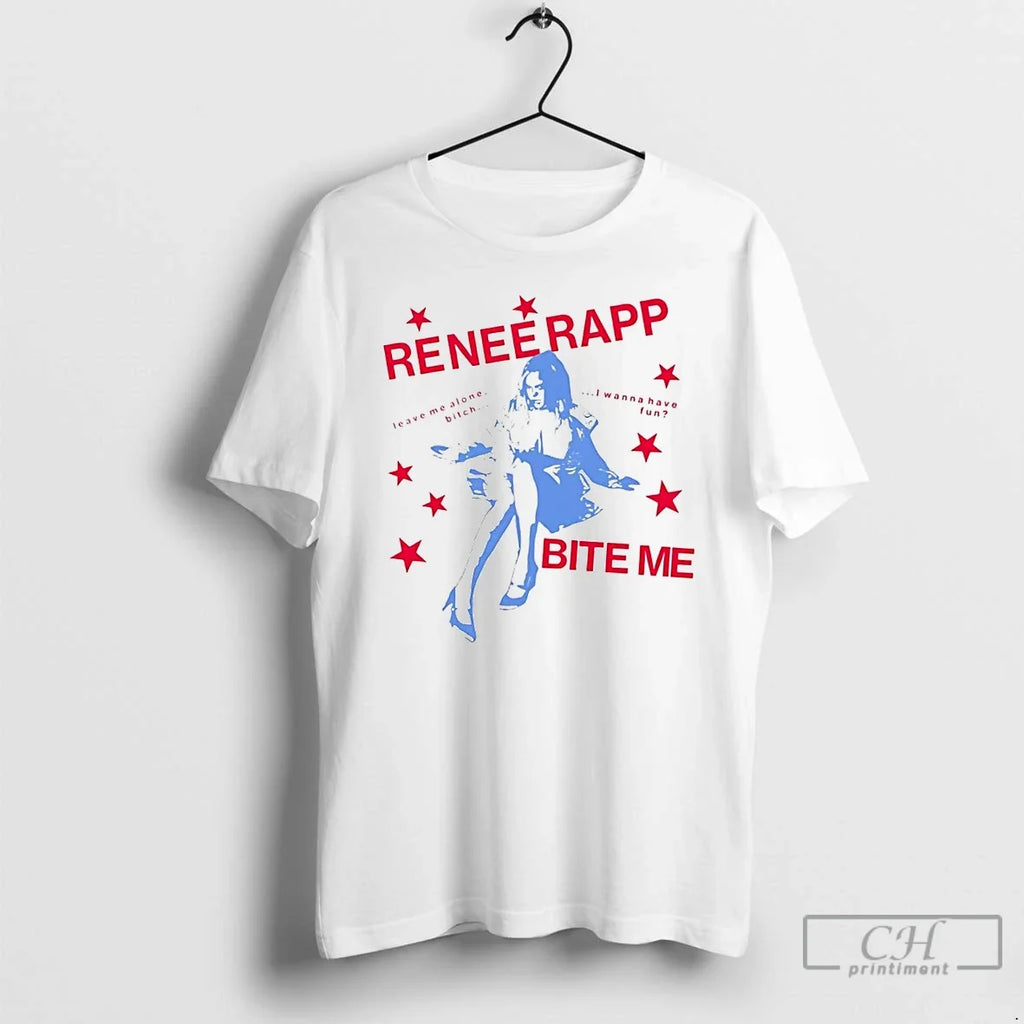 Classic Renee Rapp Pink Tour Bite Me - Adult & Kids T-Shirts, Sweatshirts & Hoodies apparel design preview 1