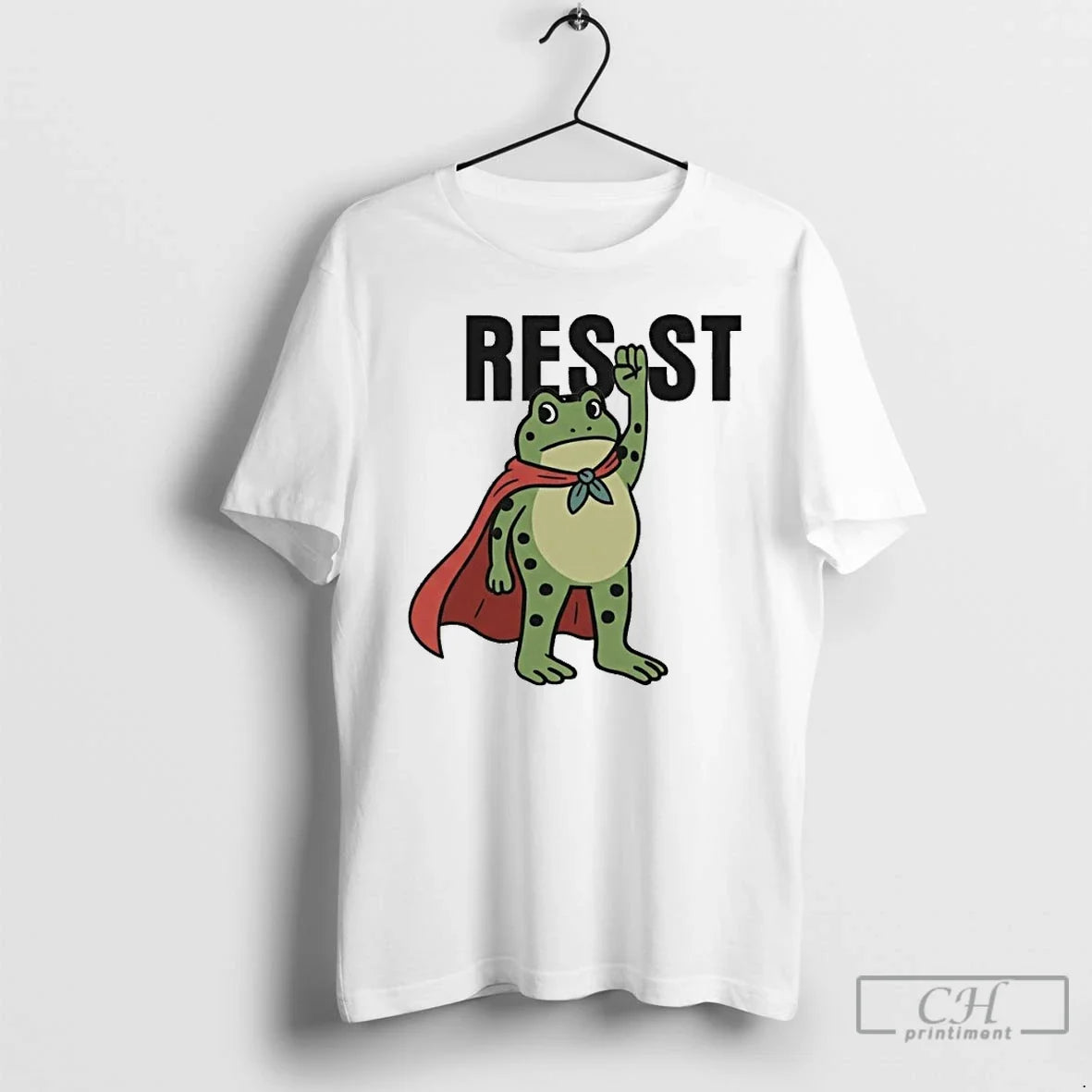 Classic Resist Frog Free Portland - Adult & Kids T-Shirts, Sweatshirts & Hoodies apparel design preview 1