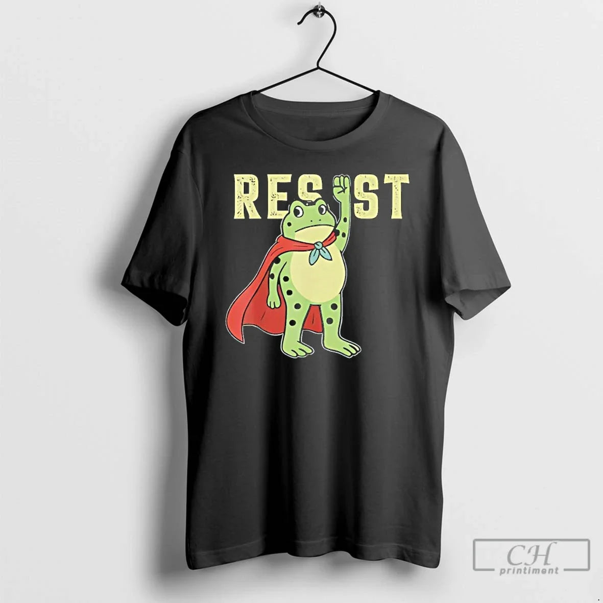 Classic Resist Frog Portland Protest - Adult & Kids T-Shirts, Sweatshirts & Hoodies apparel design preview 1
