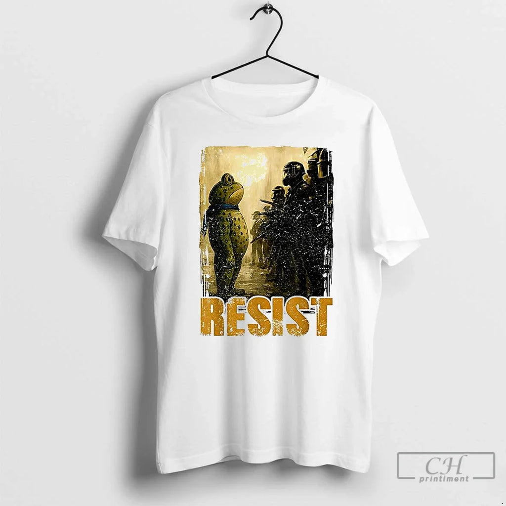 Classic Resist Portland Frog Protest - Adult & Kids T-Shirts, Sweatshirts & Hoodies apparel design preview 1