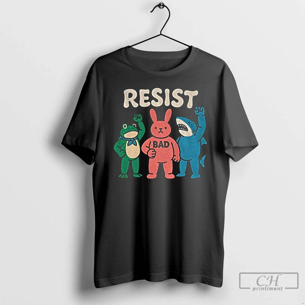 Classic Resist Portland Frog And Friends - Adult & Kids T-Shirts, Sweatshirts & Hoodies apparel design preview 1