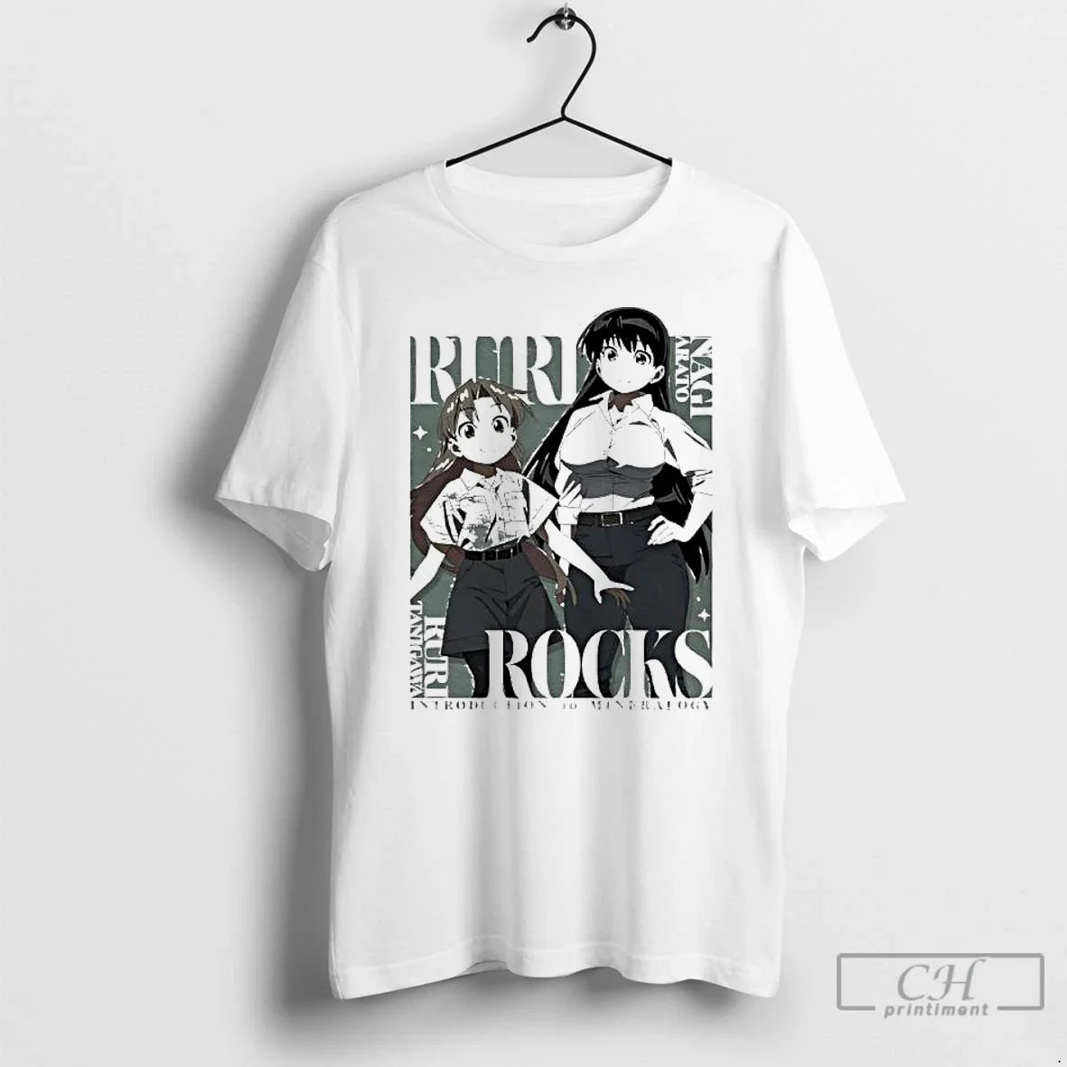 Classic Ruri Tanigawa And Nagi Arato Anime Series - Adult & Kids T-Shirts, Sweatshirts & Hoodies apparel design preview 1