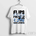 Classic Sam Laporta Detroit Lions Flips For Six - Adult & Kids T-Shirts, Sweatshirts & Hoodies apparel design preview 1