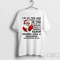 Classic Santa Im At The Age Where Living In Woods - Adult & Kids T-Shirts, Sweatshirts & Hoodies apparel design preview 1