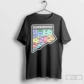 Classic Scarborough Map Mosaic Long Sleve - Adult & Kids T-Shirts, Sweatshirts & Hoodies apparel design preview 1