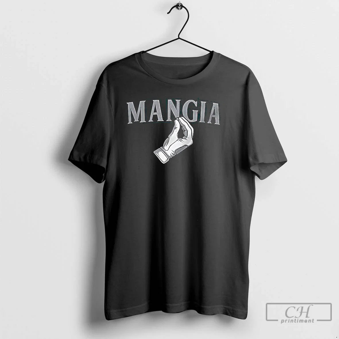 Classic Seattle Mangia Hand - Adult & Kids T-Shirts, Sweatshirts & Hoodies apparel design preview 1