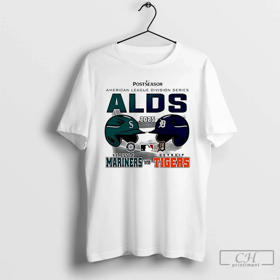 Classic Seattle Mariners Vs Detroit Tigers 2025 Alds - Adult & Kids T-Shirts, Sweatshirts & Hoodies apparel design preview 1