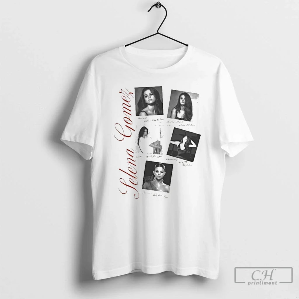 Classic Selena Gomez Revival Polaroid - Adult & Kids T-Shirts, Sweatshirts & Hoodies apparel design preview 1