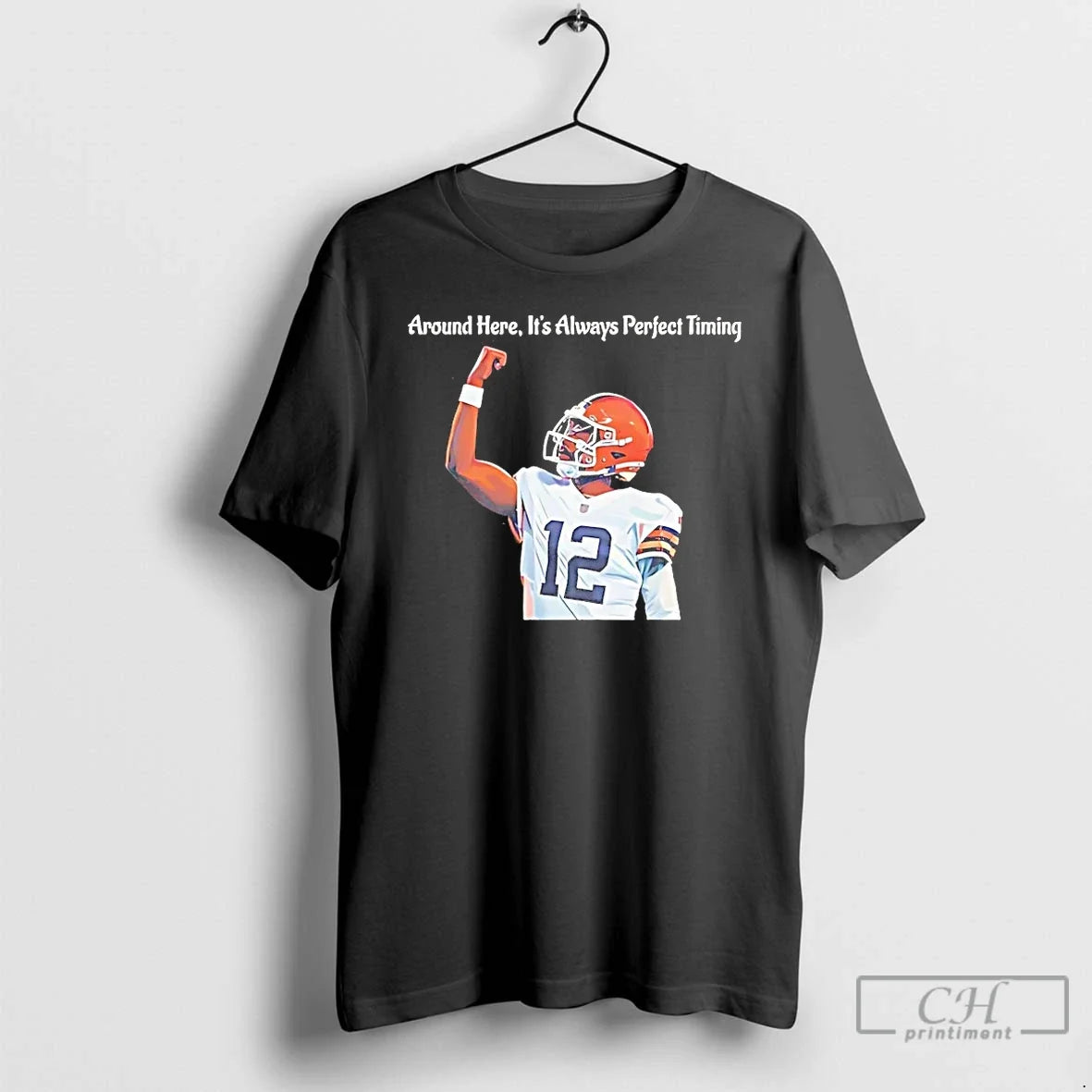Classic Shedeur Sanders Around Here Its Always - Adult & Kids T-Shirts, Sweatshirts & Hoodies apparel design preview 1