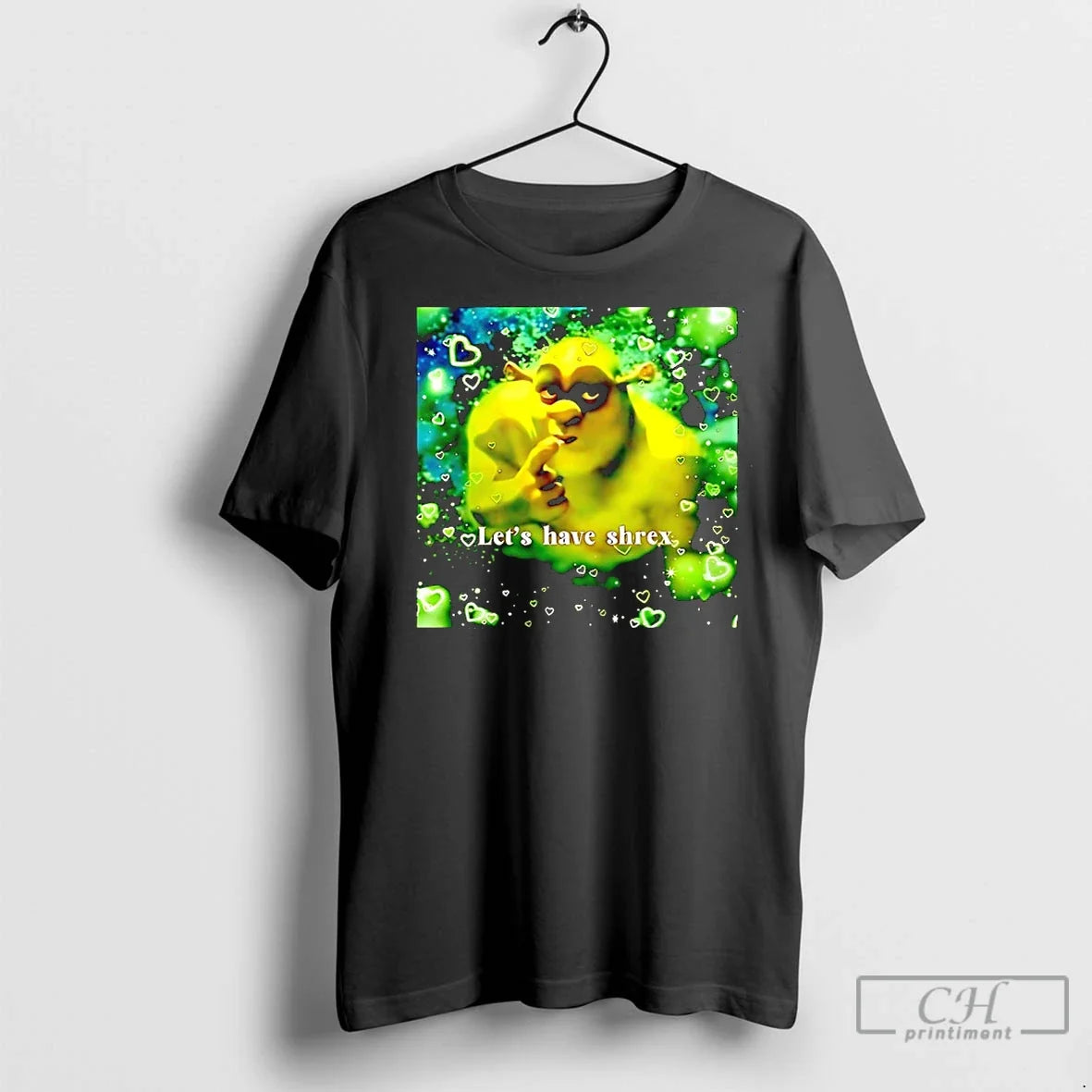 Classic Shrek Wazowski Lets Have Shrex - Adult & Kids T-Shirts, Sweatshirts & Hoodies apparel design preview 1