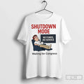 Classic Shutdown Mode No Funds Service Waiting For - Adult & Kids T-Shirts, Sweatshirts & Hoodies apparel design preview 1