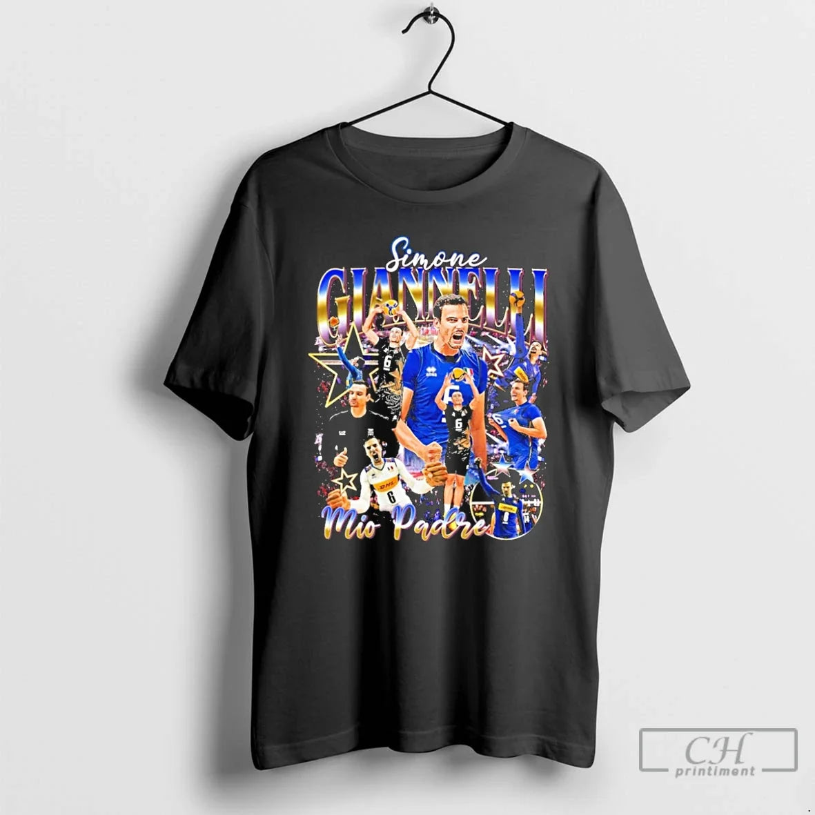 Classic Simone Giannelli Mio Padre - Adult & Kids T-Shirts, Sweatshirts & Hoodies apparel design preview 1