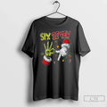 Classic Six Seven 6 7 Floral Santa Hat Viral Joke - Adult & Kids T-Shirts, Sweatshirts & Hoodies apparel design preview 1