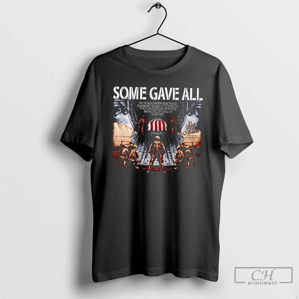 Classic Some Gave All - Adult & Kids T-Shirts, Sweatshirts & Hoodies apparel design preview 1