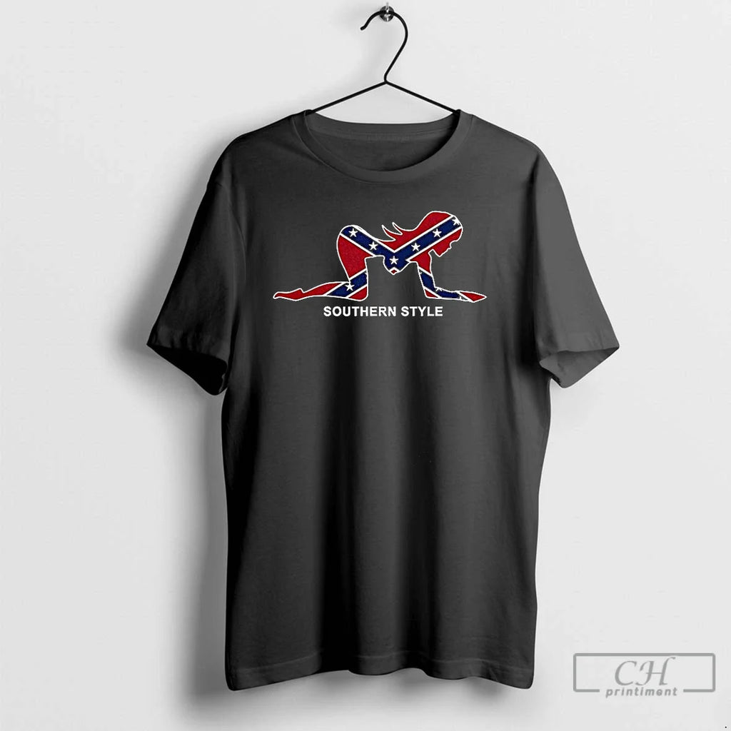 Classic Southern Style Caricature - Adult & Kids T-Shirts, Sweatshirts & Hoodies apparel design preview 1