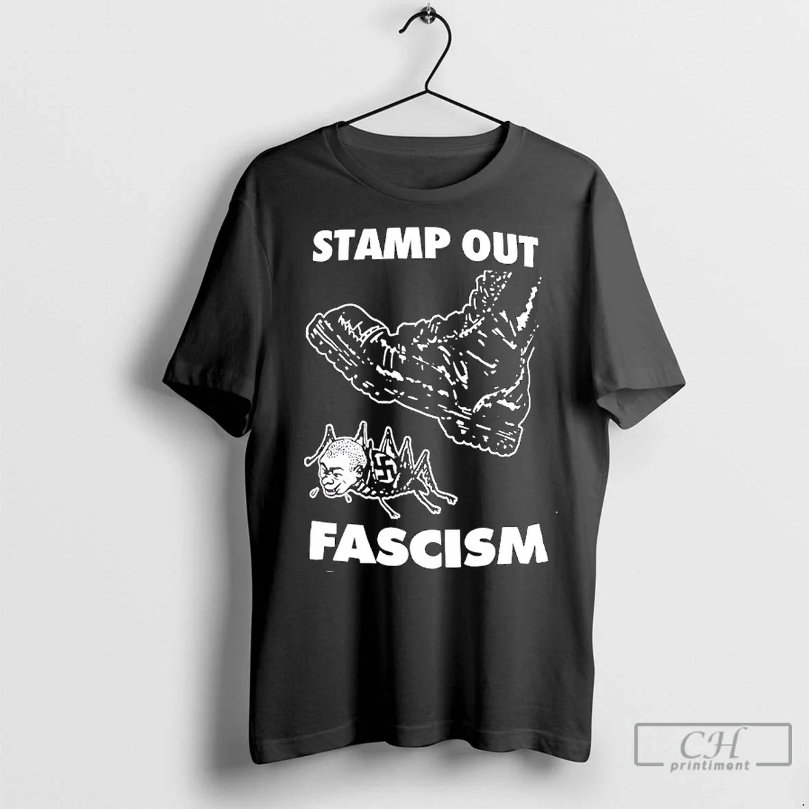 Classic Stamp Out Fascism - Adult & Kids T-Shirts, Sweatshirts & Hoodies apparel design preview 1