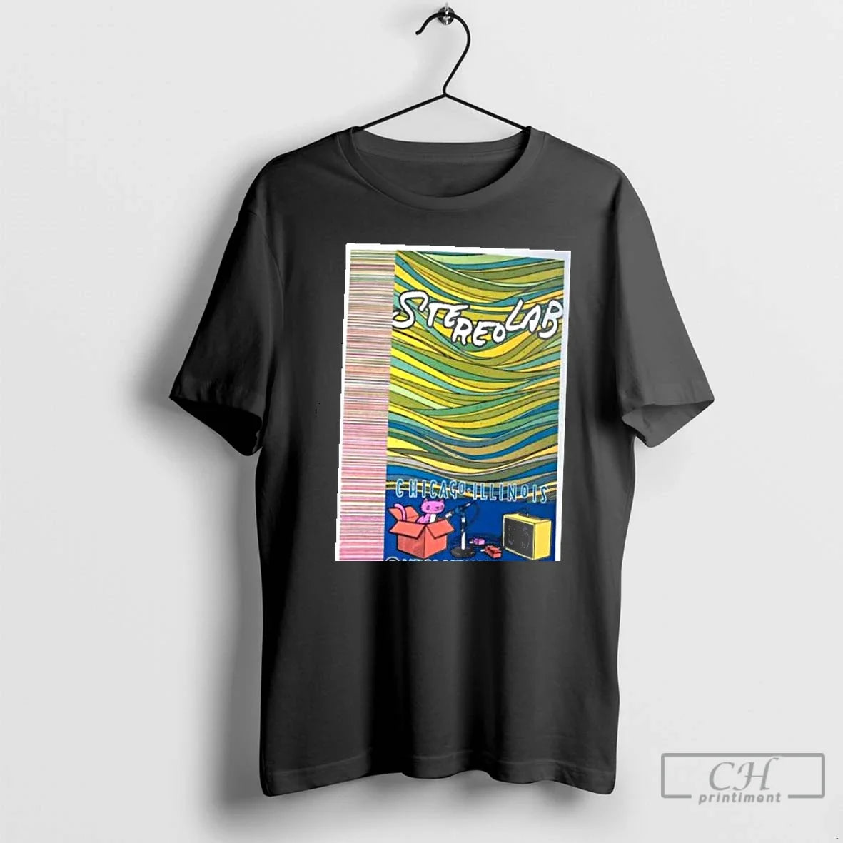 Classic Stereolab Chicago Il Shows October 9 10 2025 - Adult & Kids T-Shirts, Sweatshirts & Hoodies apparel design preview 1