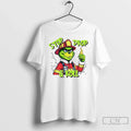 Classic Stop Drop And Roll Grinch Christmas Fireman - Adult & Kids T-Shirts, Sweatshirts & Hoodies apparel design preview 1