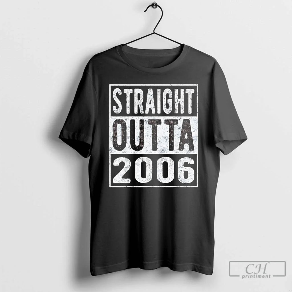 Classic Straight Outta 2006 - Adult & Kids T-Shirts, Sweatshirts & Hoodies apparel design preview 1
