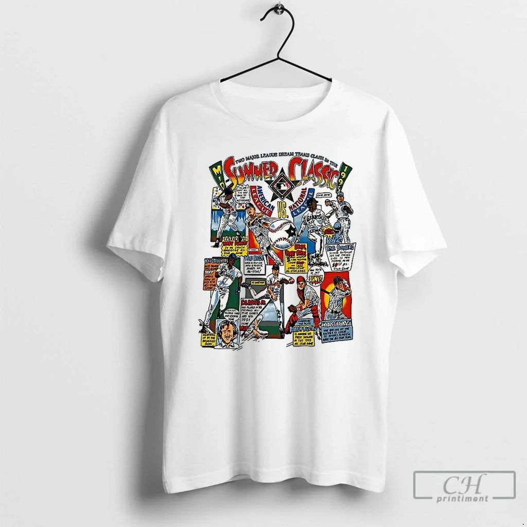 Classic Summer Two Major League Dream Teams Clash In - Adult & Kids T-Shirts, Sweatshirts & Hoodies apparel design preview 1