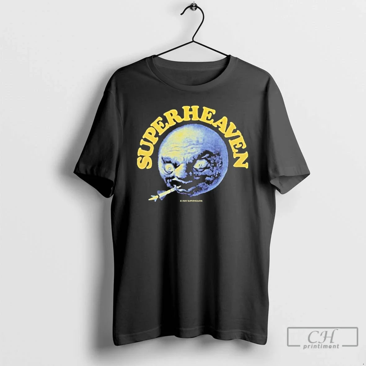 Classic Superheaven Mr Moon Rocket - Adult & Kids T-Shirts, Sweatshirts & Hoodies apparel design preview 1