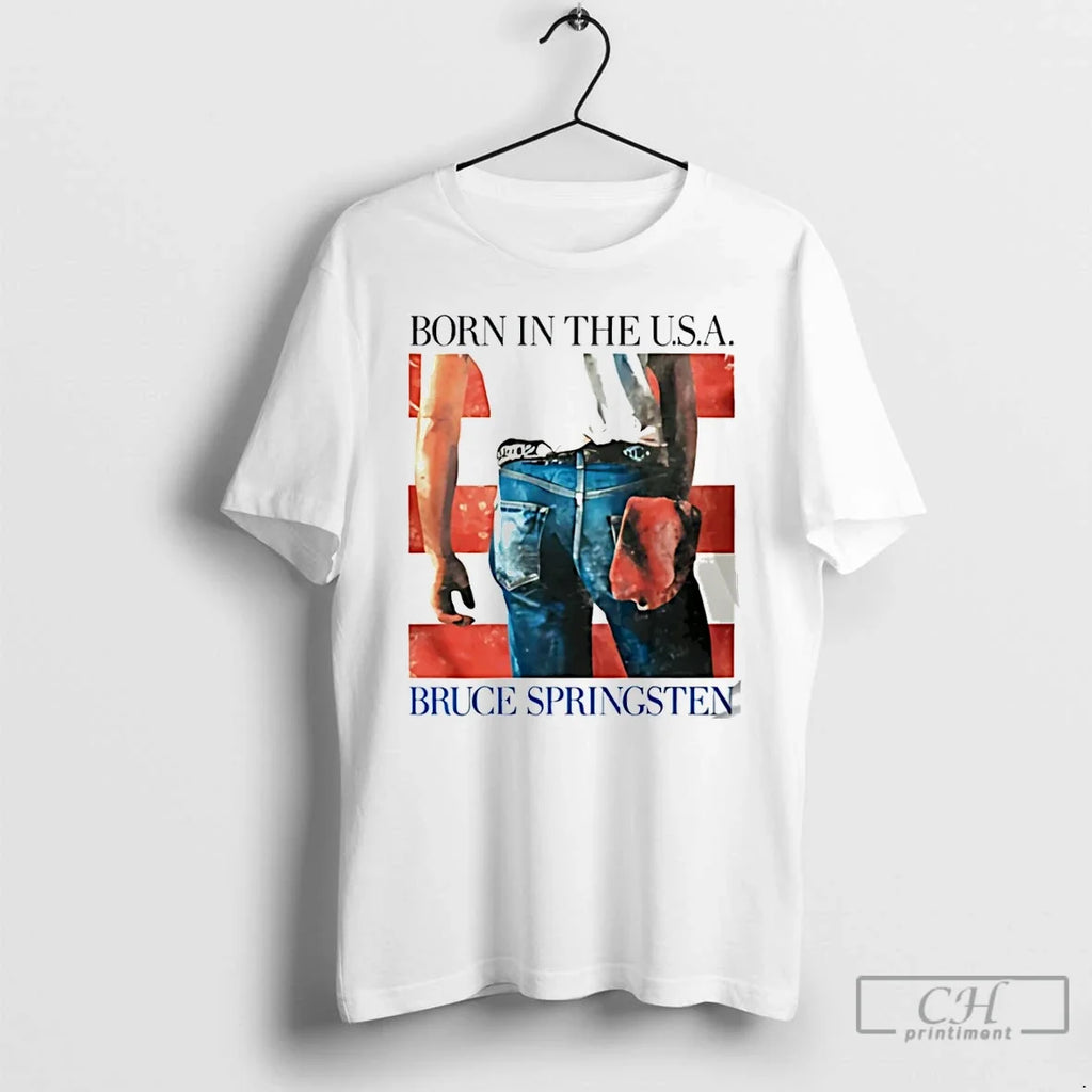 Classic Taylor Born In The Usa Bruce Springsteen - Adult & Kids T-Shirts, Sweatshirts & Hoodies apparel design preview 1