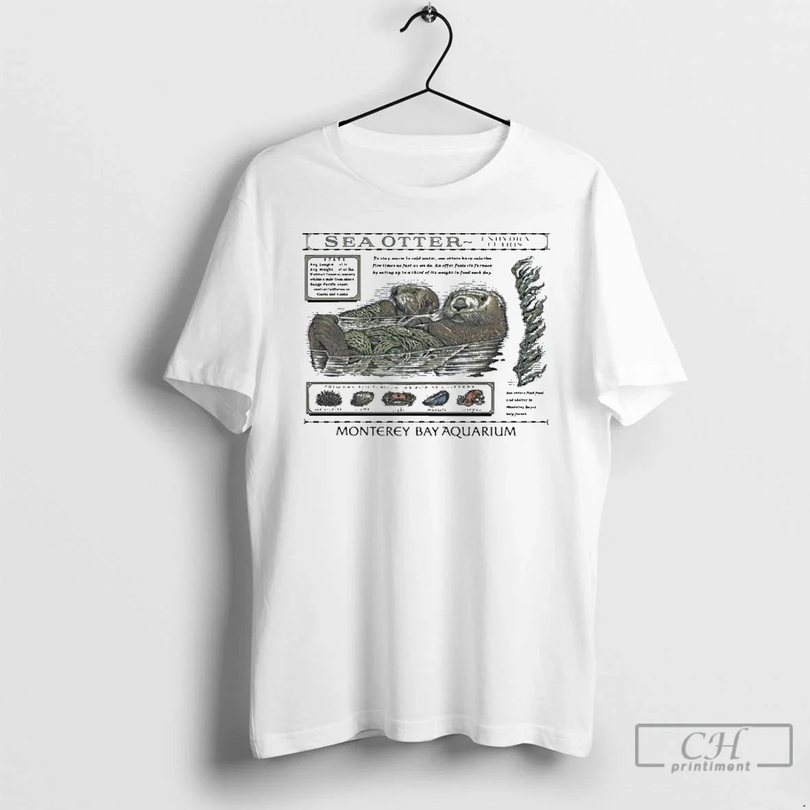 Classic Taylor Sea Otter Monterey - Adult & Kids T-Shirts, Sweatshirts & Hoodies apparel design preview 1
