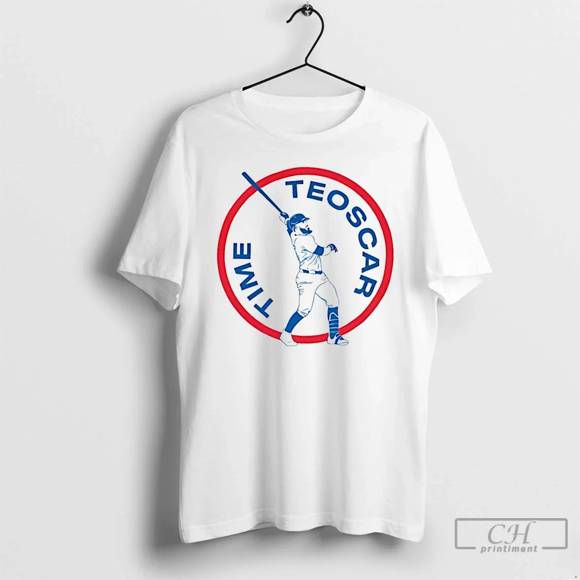 Classic Teoscar Hernandez Los Angeles Dodgers Time - Adult & Kids T-Shirts, Sweatshirts & Hoodies apparel design preview 1