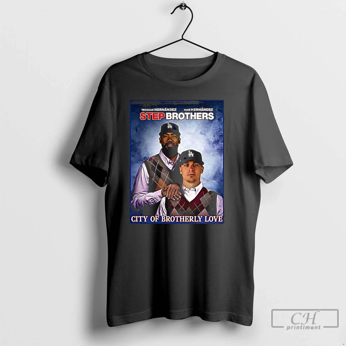 Classic Teoscar Hernandez And Kike Los Angeles - Adult & Kids T-Shirts, Sweatshirts & Hoodies apparel design preview 1