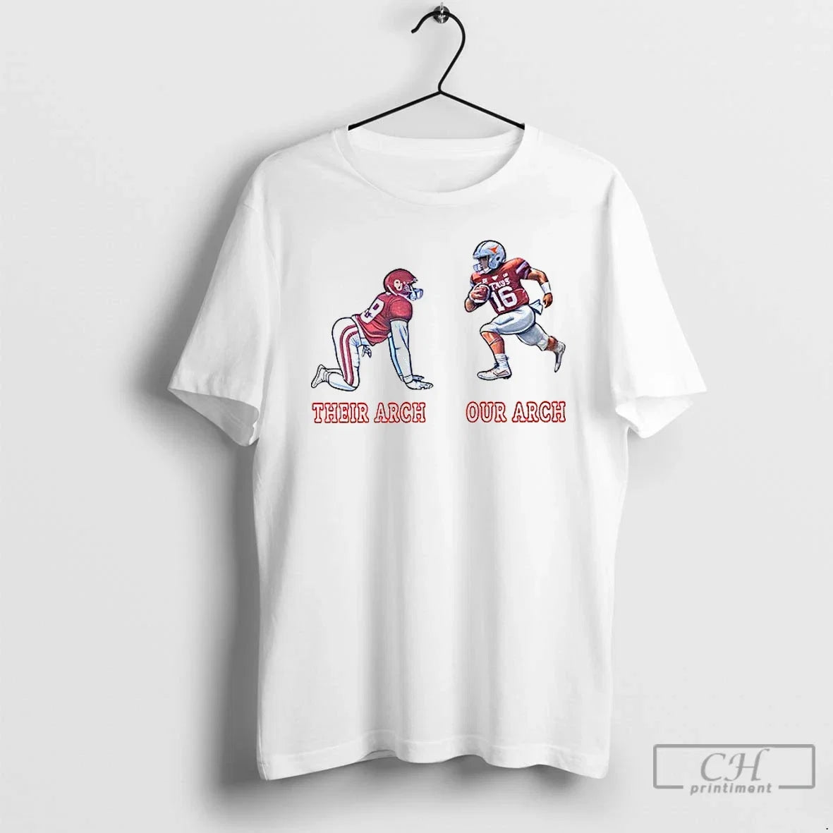 Classic Texas Longhorns Vs Oklahoma Sooners Their - Adult & Kids T-Shirts, Sweatshirts & Hoodies apparel design preview 1