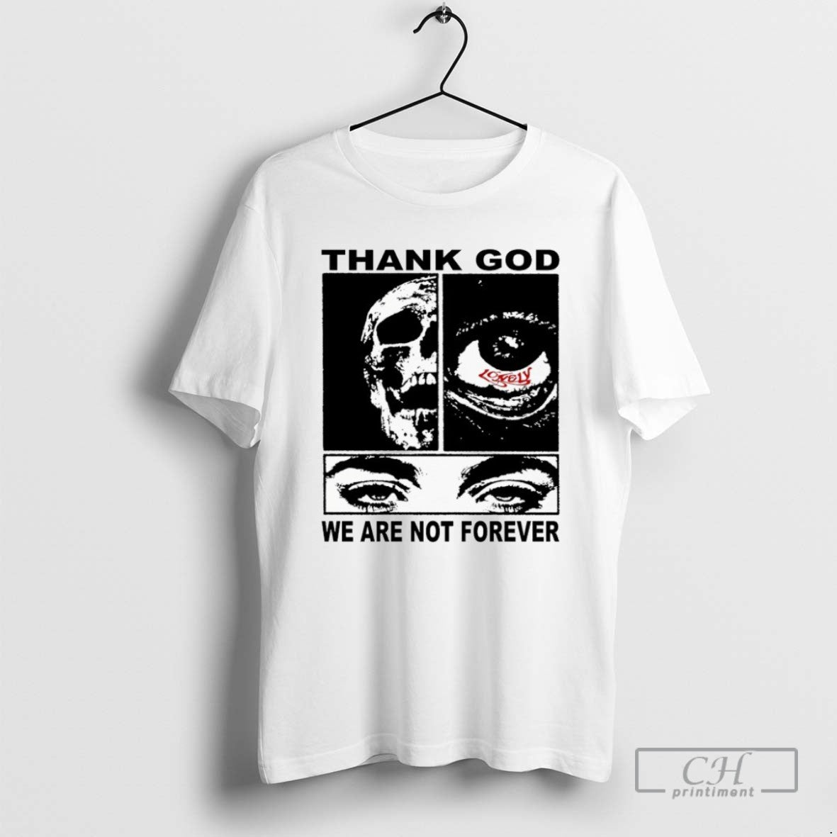 Classic Thank God We Are Not Forever Lonely Hearts - Adult & Kids T-Shirts, Sweatshirts & Hoodies apparel design preview 1