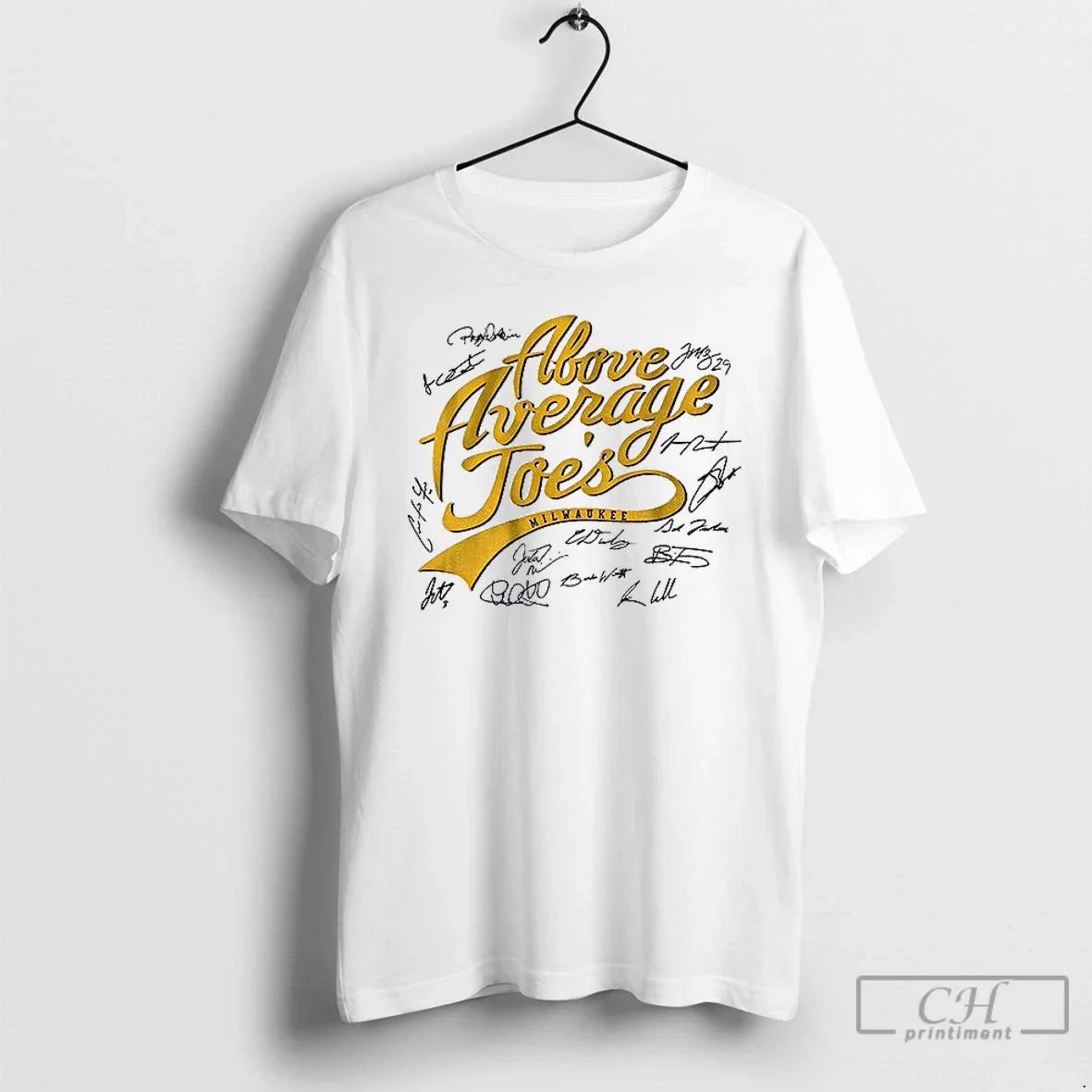 Classic The Above Average Joes Milwaukee Brewers Mlb - Adult & Kids T-Shirts, Sweatshirts & Hoodies apparel design preview 1