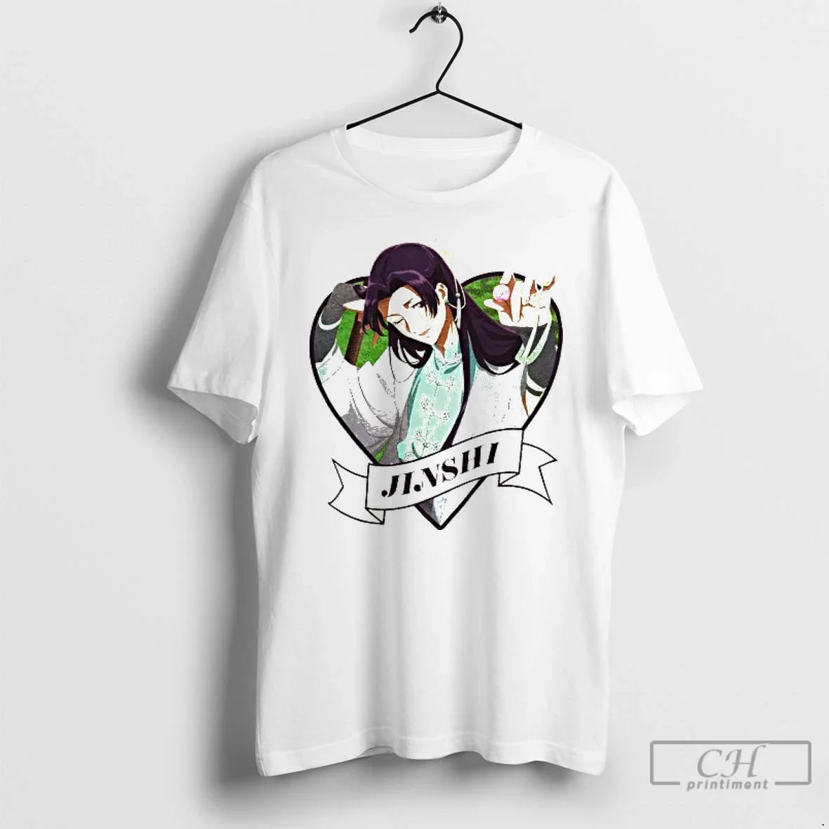 Classic The Apothecary Diaries Jinshi Heart Portrait - Adult & Kids T-Shirts, Sweatshirts & Hoodies apparel design preview 1