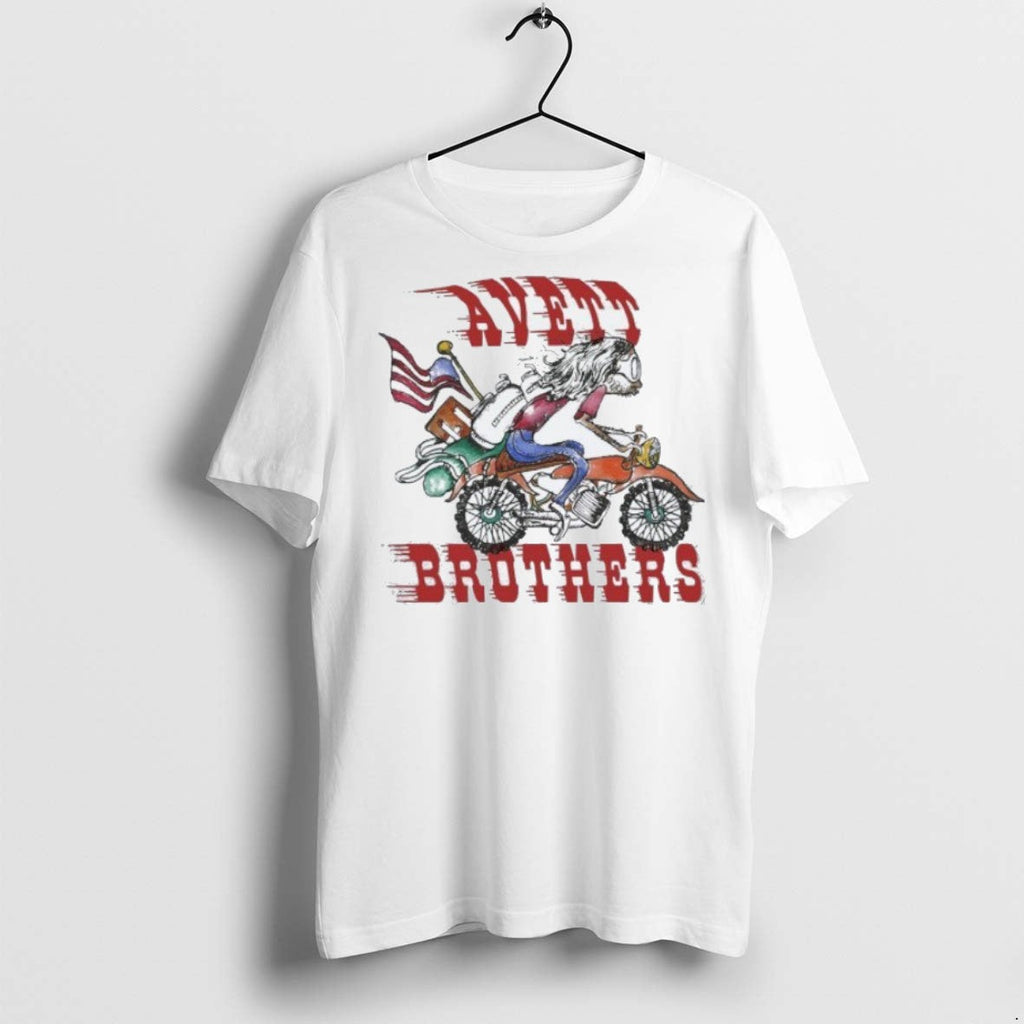 Classic The Avett Brothers Biker American Flag - Adult & Kids T-Shirts, Sweatshirts & Hoodies apparel design preview 1