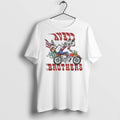 Classic The Avett Brothers Biker American Flag - Adult & Kids T-Shirts, Sweatshirts & Hoodies apparel design preview 1