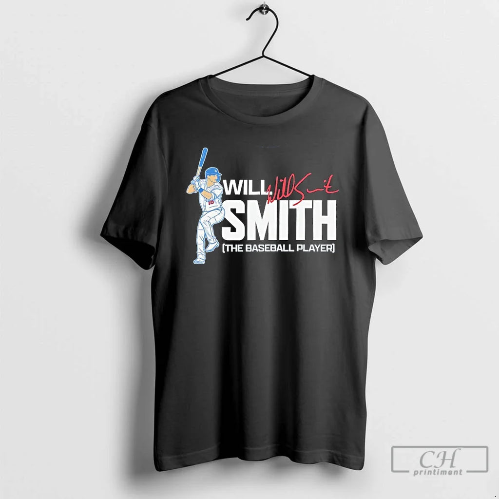 Classic The Baseball Player Will Smith Los Angeles - Adult & Kids T-Shirts, Sweatshirts & Hoodies apparel design preview 1