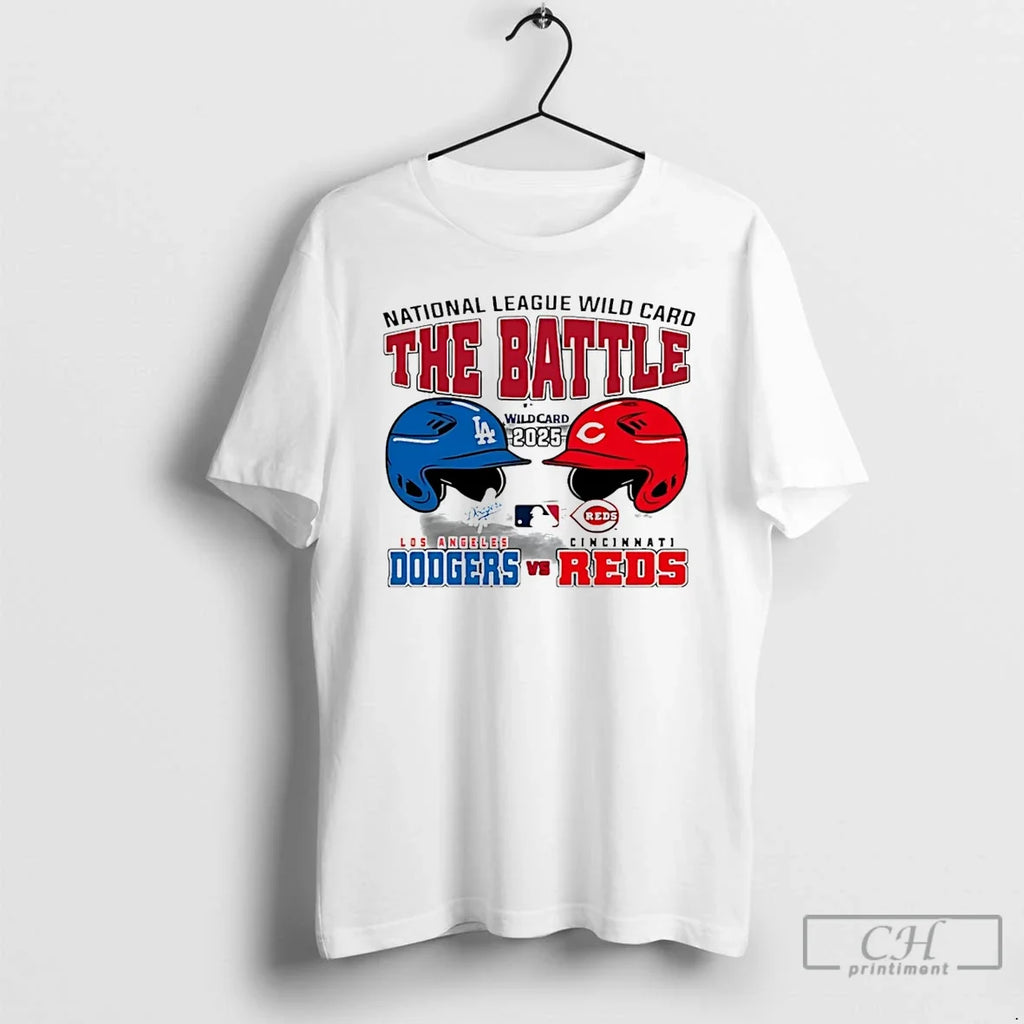 Classic The Battle Los Angeles Dodgers Vs Cincinnati - Adult & Kids T-Shirts, Sweatshirts & Hoodies apparel design preview 1