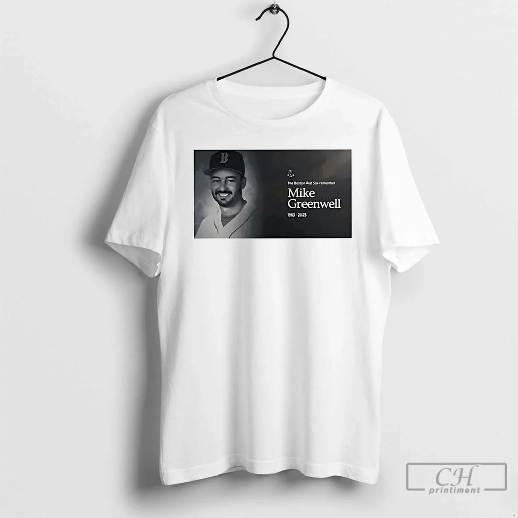 Classic The Boston Red Sox Remember Mike Greenwell - Adult & Kids T-Shirts, Sweatshirts & Hoodies apparel design preview 1