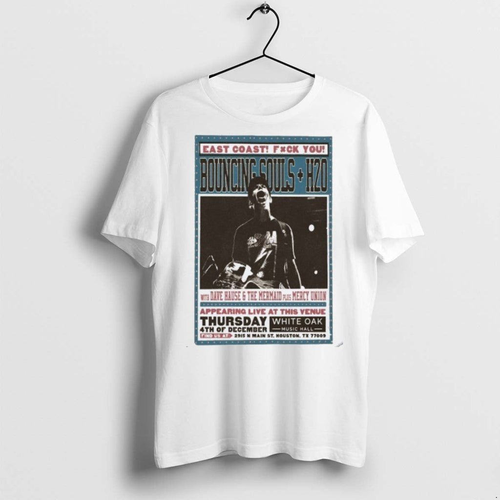 Classic The Bouncing Souls White Oak Music Hall In - Adult & Kids T-Shirts, Sweatshirts & Hoodies apparel design preview 1