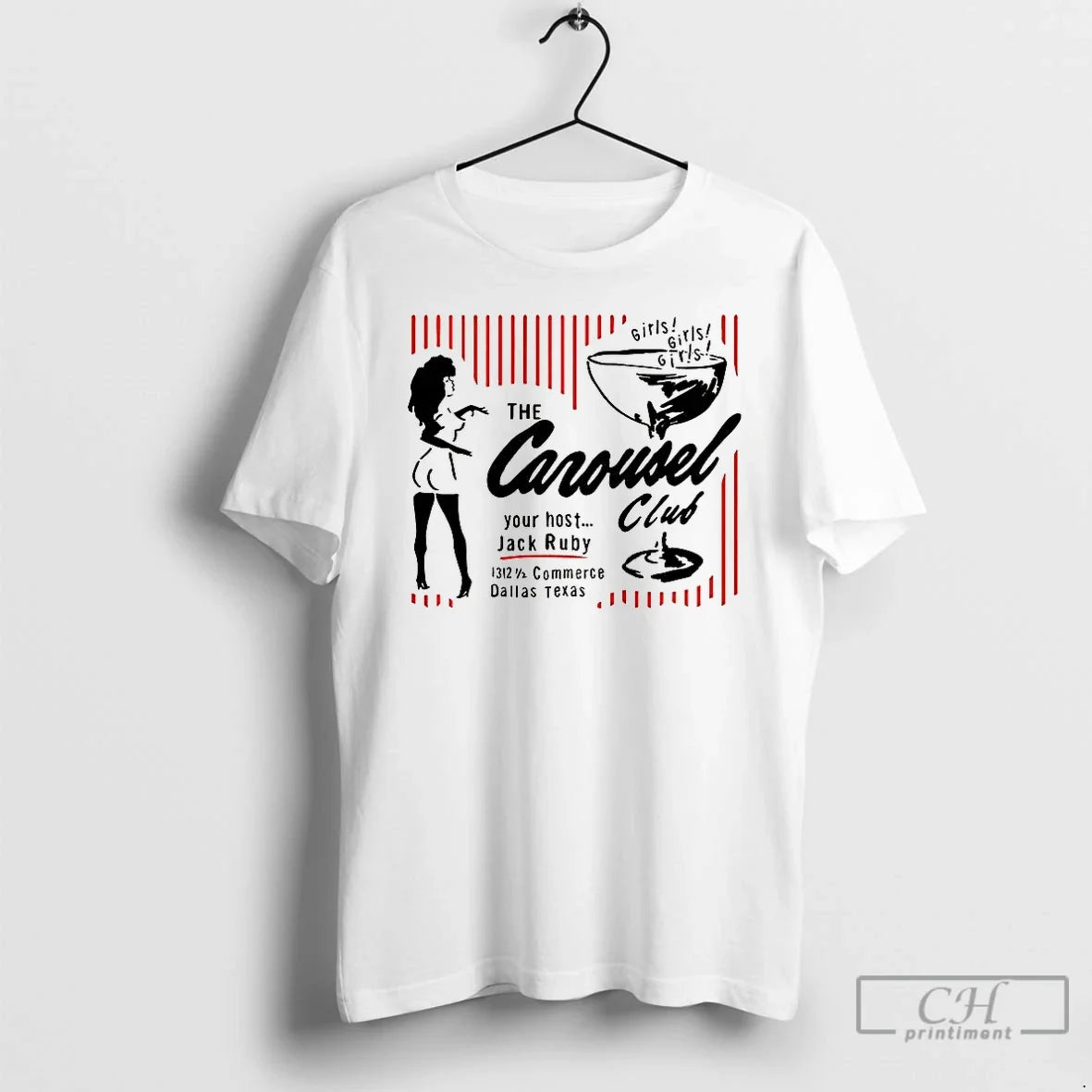 Classic The Carousel Club Your Host Jack Ruby - Adult & Kids T-Shirts, Sweatshirts & Hoodies apparel design preview 1