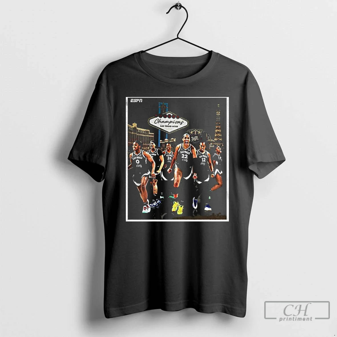 Classic The Las Vegas Aces Are 2025 Wnba Champions - Adult & Kids T-Shirts, Sweatshirts & Hoodies apparel design preview 1